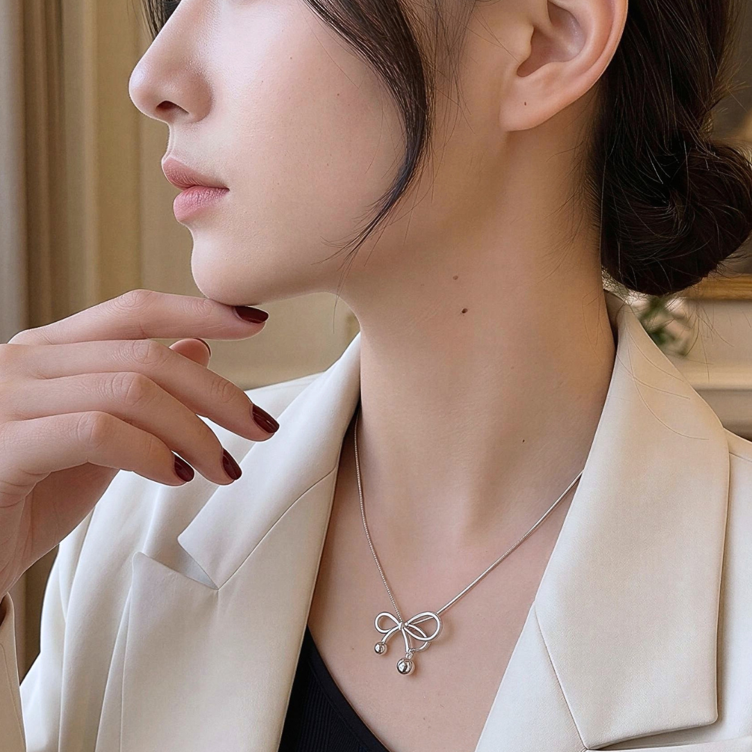 Collar de Plata 925 - Lazo