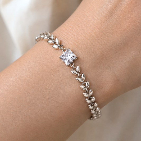 Pulsera de Plata 925 - Flora