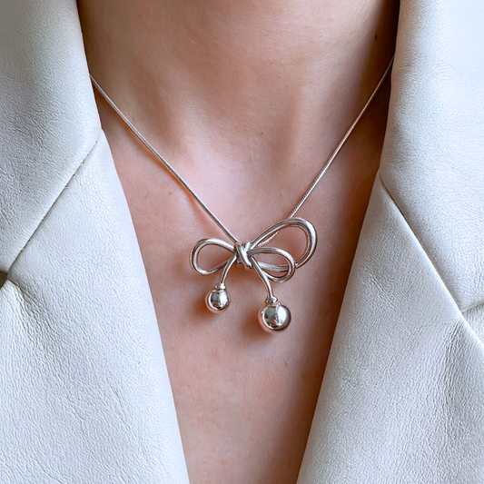 Collar de Plata 925 - Lazo