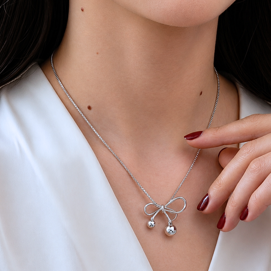 Collar de Plata 925 - Lazo