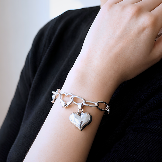Pulsera de Plata 925 - Love Strong