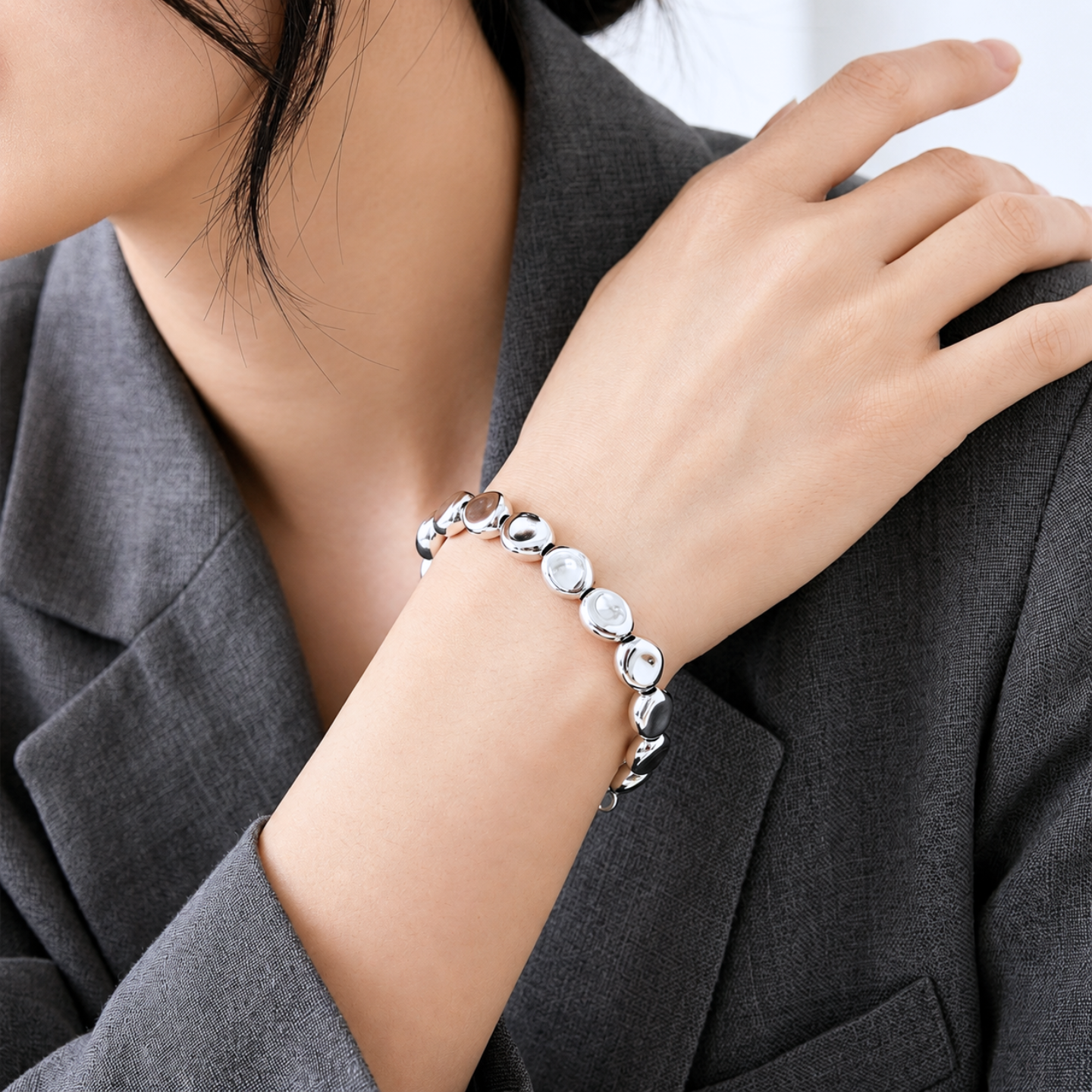Pulsera de Plata 925 - Madona