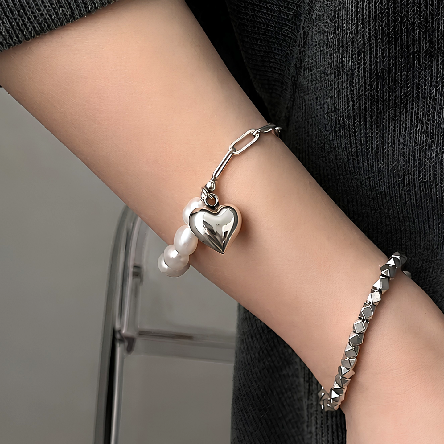 Pulsera de Plata 925 - Noir