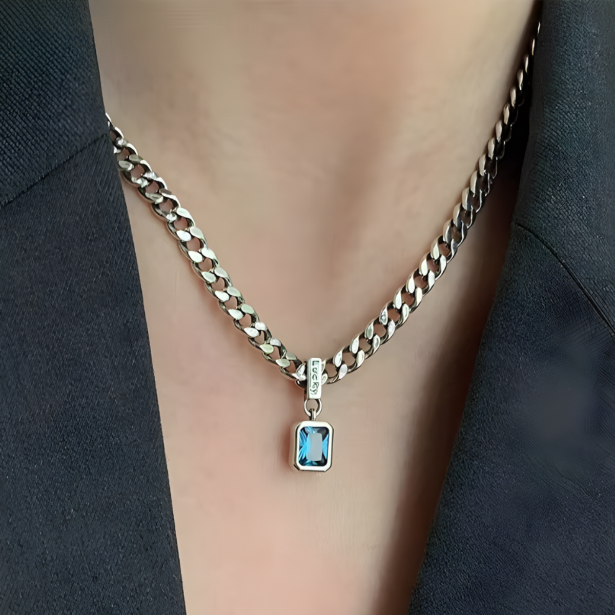 Collar de Plata 925 - Océano