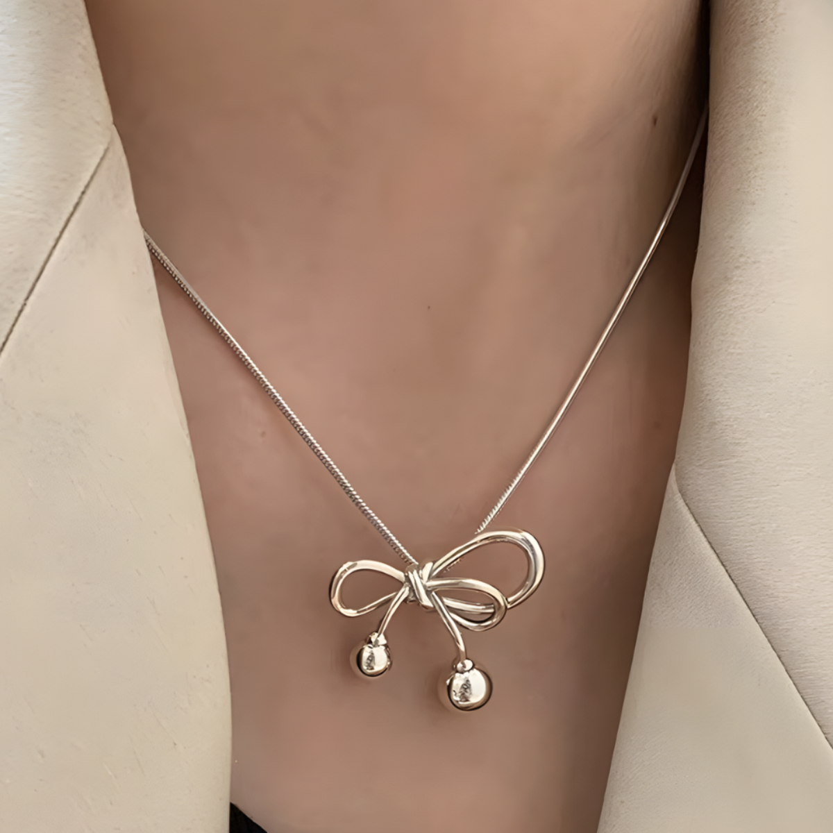 Collar de Plata 925 - Lazo