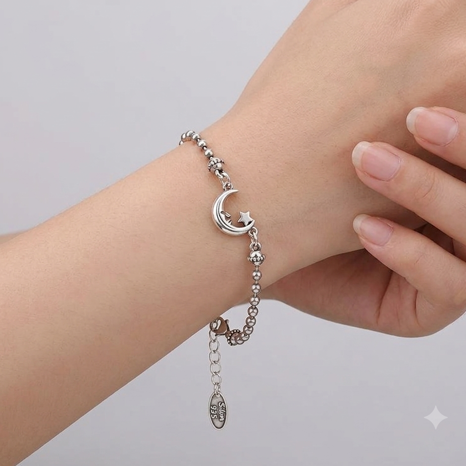 Pulsera de Plata 925 - Luna