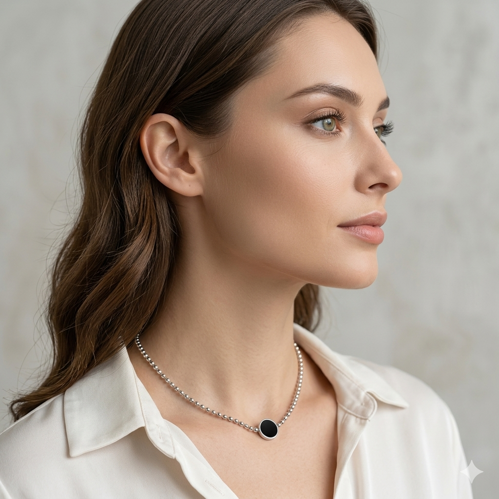 Collar de Plata 925 - Stone