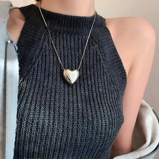 Collar de Plata 925 - Gran Corazon