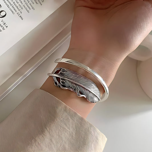 Pulsera de Plata 925 - Follaje