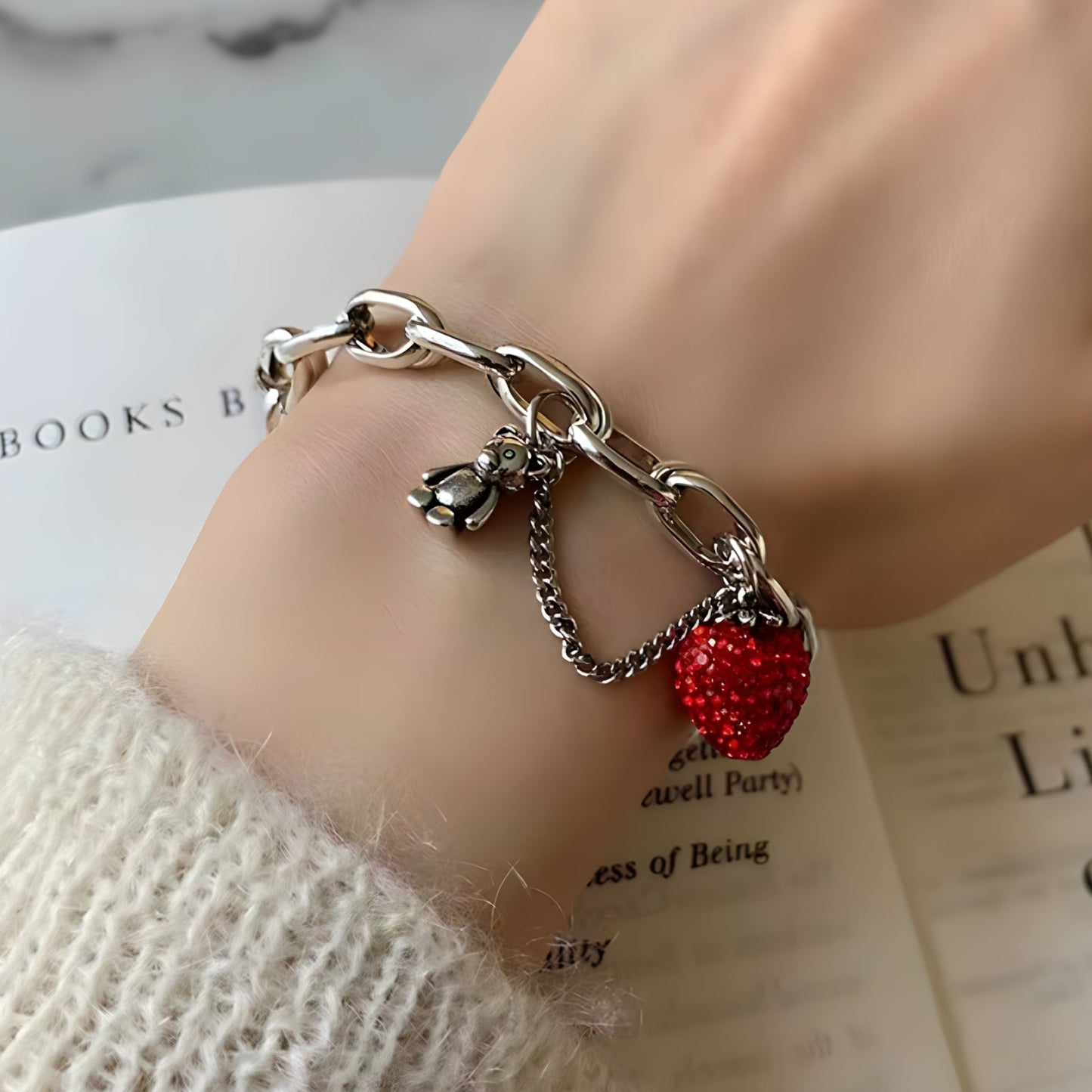 Pulsera de Plata 925 - Berry