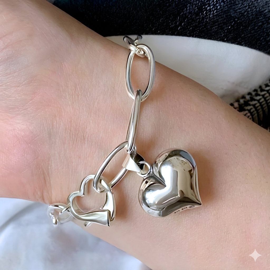 Pulsera de Plata 925 -  Love Strong