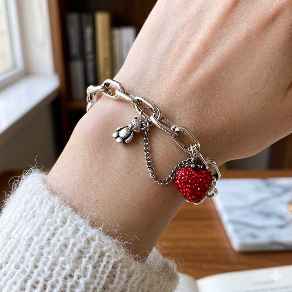 Pulsera de Plata 925 - Berry