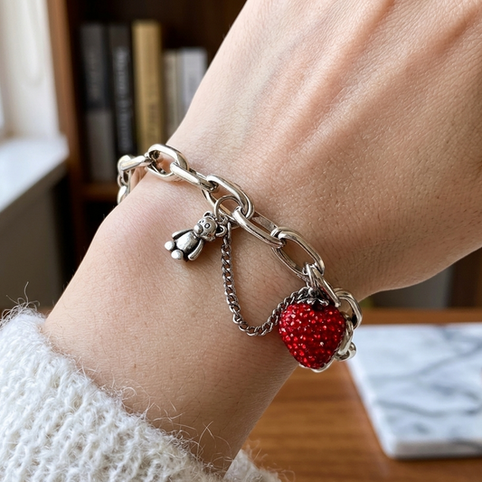 Pulsera de Plata 925 - Berry