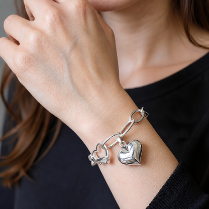 Pulsera de Plata 925 - Love Strong