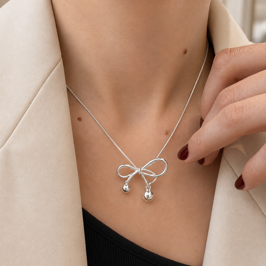 Collar de Plata 925 - Lazo
