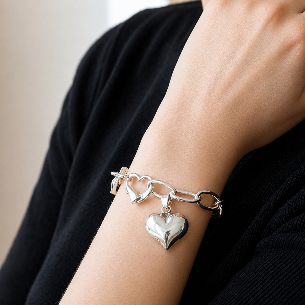 Pulsera de Plata 925 - Love Strong
