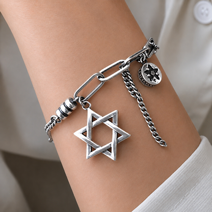 Pulsera de Plata 925 - Estrella