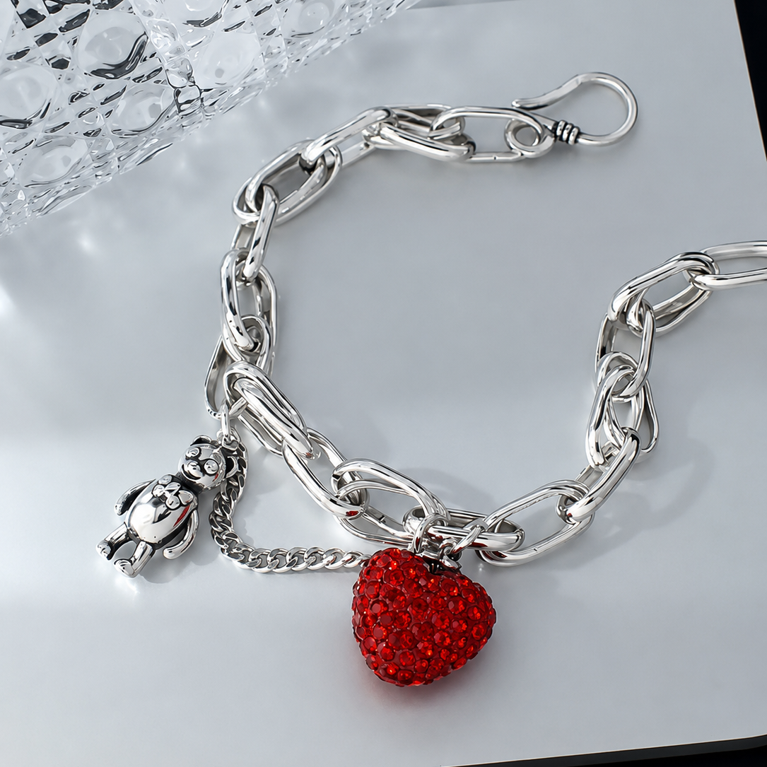 Pulsera de Plata 925 - Berry