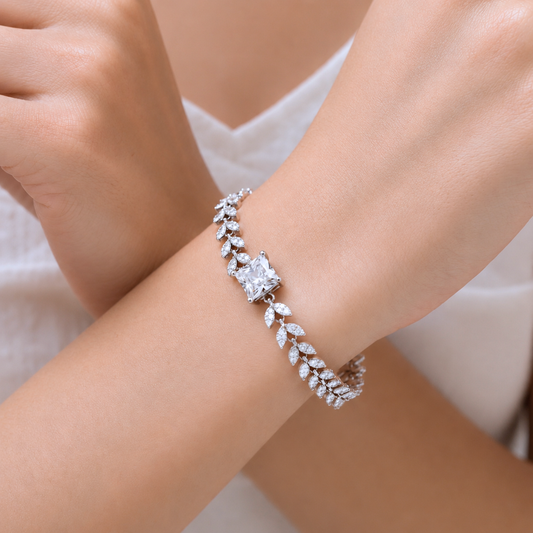 Pulsera de Plata 925 - Flora