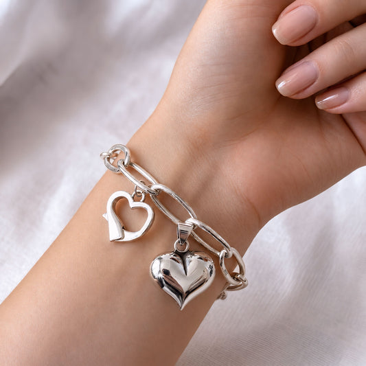 Pulsera de Plata 925 - Love Strong