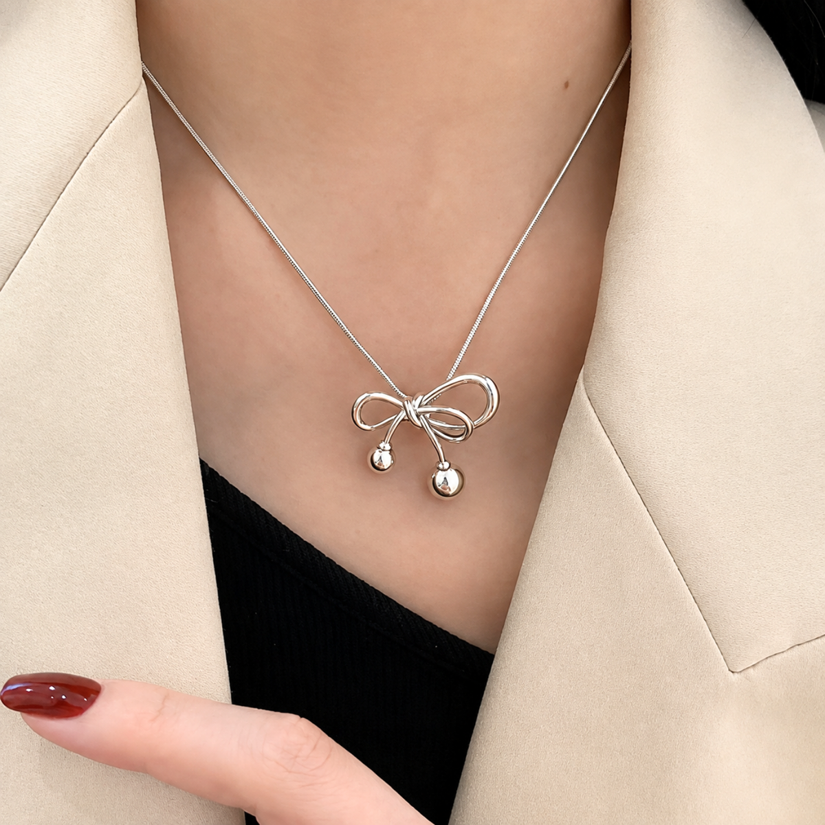 Collar de Plata 925 - Lazo