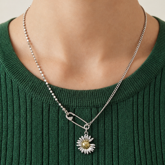 Collar de Plata 925 - Margarita