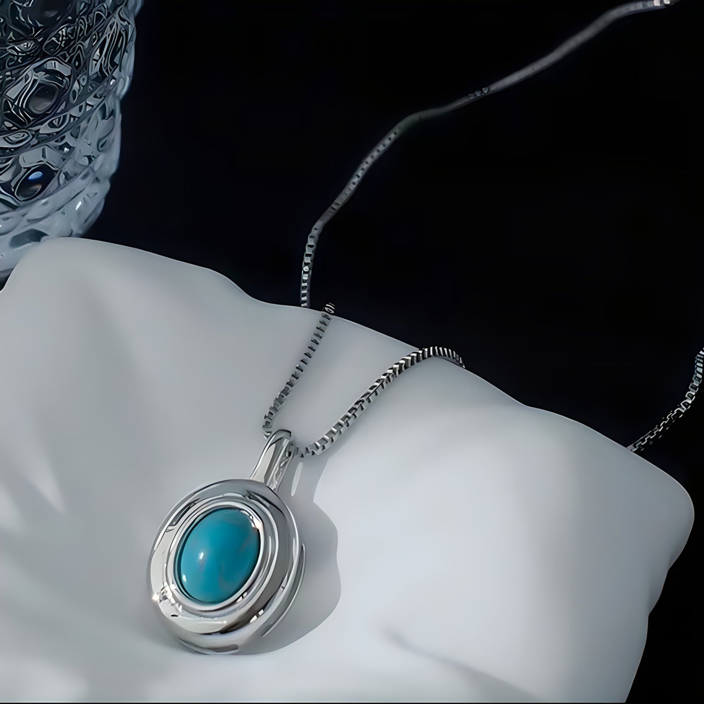 Collar de Plata 925 - Opalina
