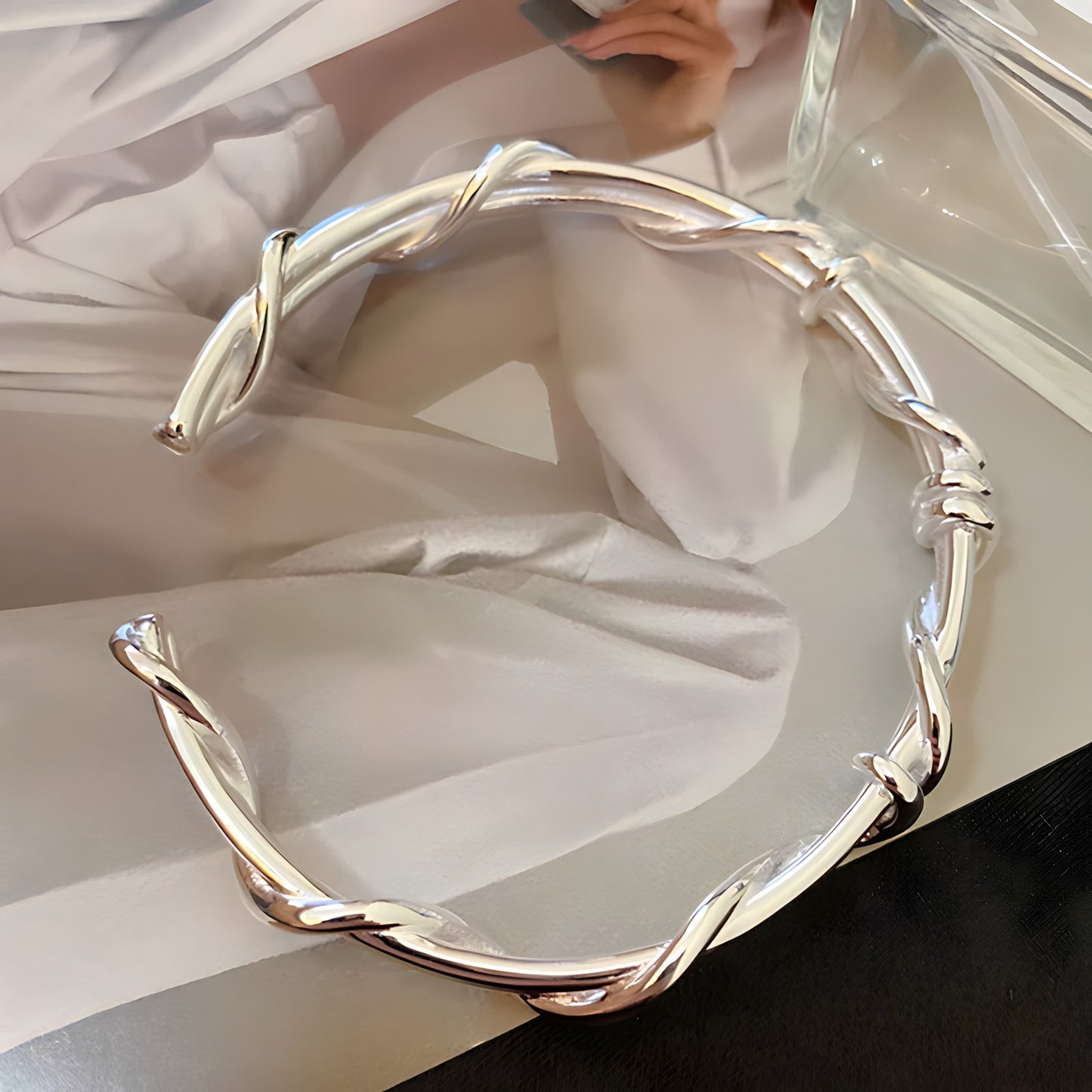 Pulsera de Plata 925 - Roble