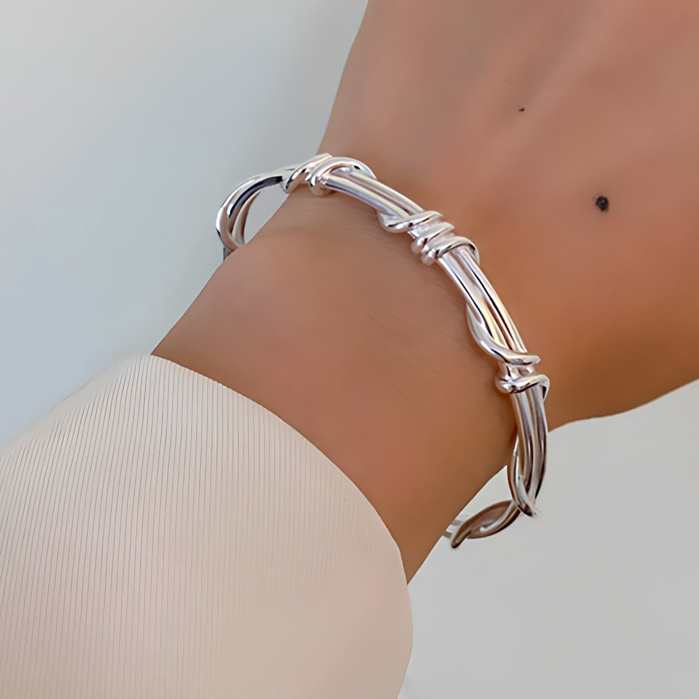 Pulsera de Plata 925 - Roble