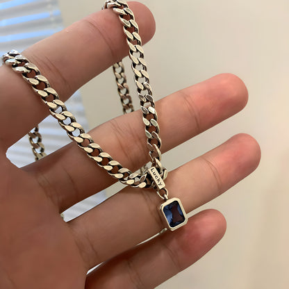 Collar de Plata 925 - Océano