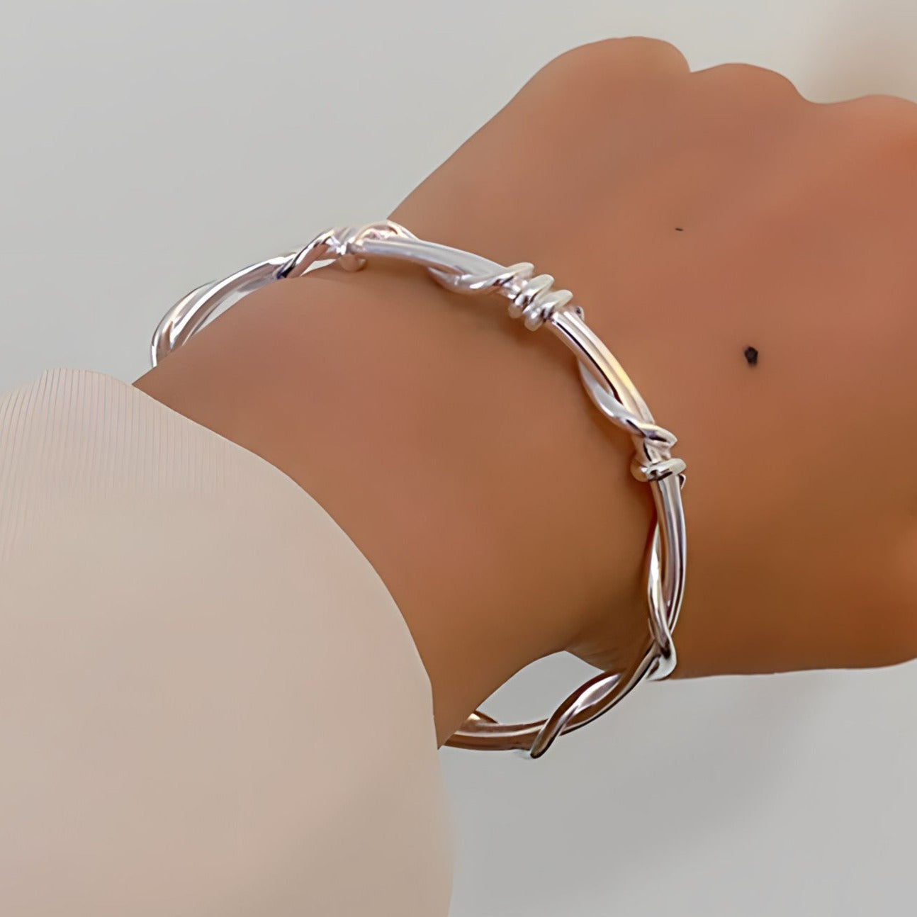 Pulsera de Plata 925 - Roble