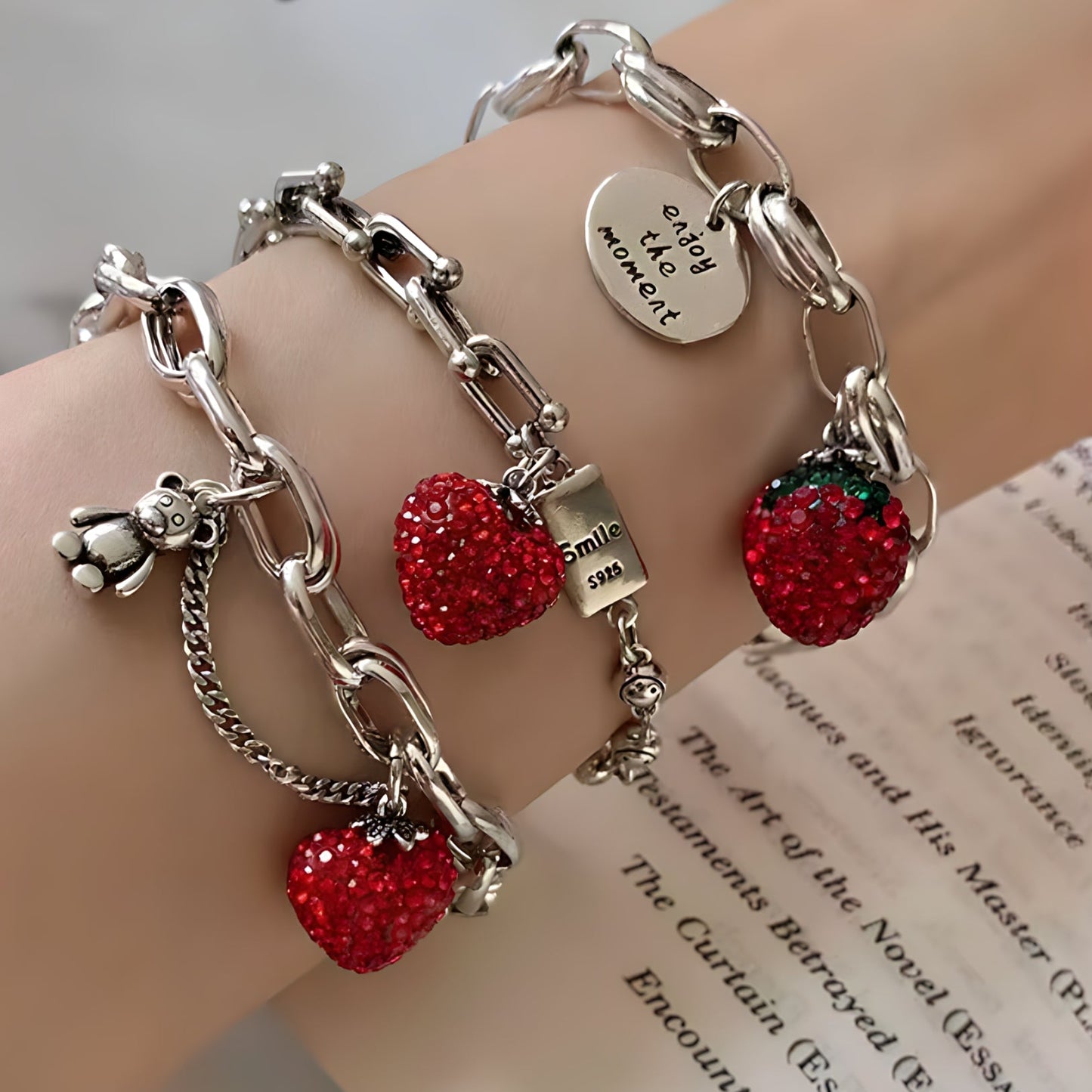 Pulsera de Plata 925 - Berry