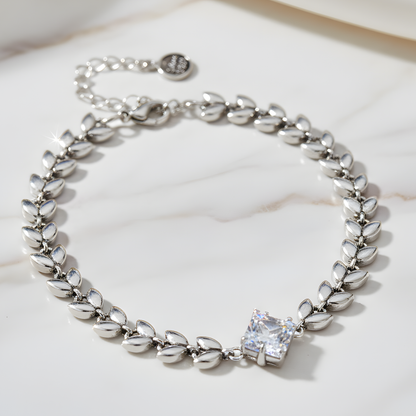 Pulsera de Plata 925 - Flora