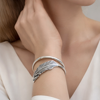 Pulsera de Plata 925 - Follaje