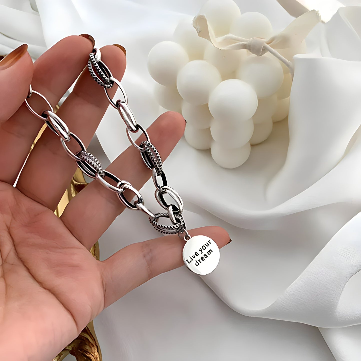 Pulsera de Plata 925 - Sueños