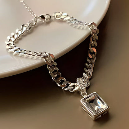 Pulsera de Plata 925 - Morganita